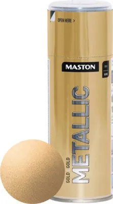 Produktbild von Sprühlack Maston Metallic Gold 400 ml