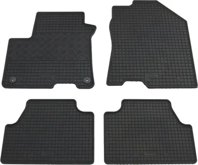 Produktbild von Rigum Gummi Fußmatten Set für Hyundai Kona Elektro, Bj. 2018- (+ Facelift 2021-)