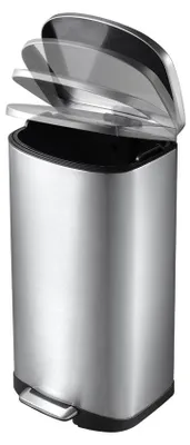 Produktbild von EKO - Della Treteimer 50 Liter - Stainless steel Plastic - Matt Edelstahl