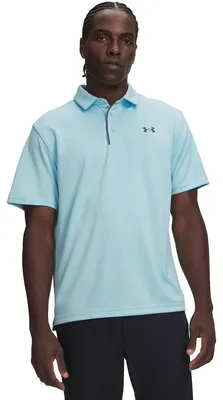 Image de Chemise de sport pour homme Under Armour, modèle Tech Polo, couleur bleue, taille XL