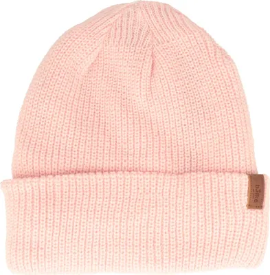 Balke warme Grobstrick-Mütze mit Thinsulate-Fleece & Umschlag in rosa