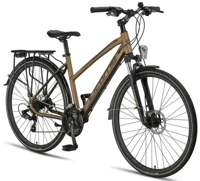Produktbild von Licorne Bike Premium Touring Trekking Bike in 28 Zoll - Fahrrad für Jungen, Mädchen, Damen und Herren - 21 Gang-Schaltung - Mountainbike - Crossbike