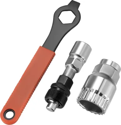 Produktbild von iguTrail Fahrrad-Werkzeugset, Kurbelabzieher und Tretlager-Entferner, 16mm Schlüssel, 3-teiliges Set