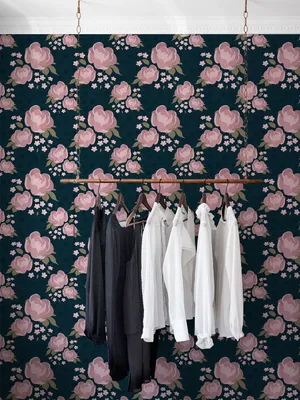 Produktbild von Coloray Fototapete 104x70 cm An Einer Wand Latex Latextapete -  Blumen