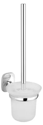 Produktbild von Aqualine RUMBA Hänge-WC-Bürste, Milchglas, Chrom