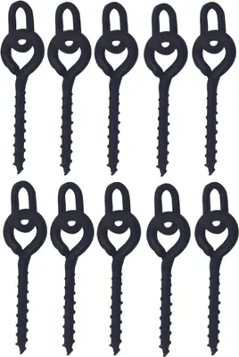 Produktbild von Merco Multipack 8 Sätze mit 10 Köderschrauben Ovalbohrerhalter mit Ring