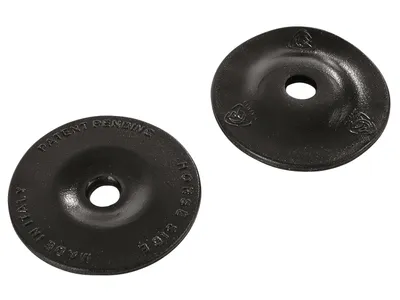 Produktbild von Acavallo Gebissscheiben Classic Gel Gummi Schwarz