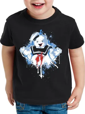 Produktbild von style3 Stay Puft Marshmallow Mann T-Shirt Kinder geisterjäger schaumzucker