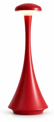 Produktbild von Kabellose LED Tischlampe mit Akku, Touch-Steuerung, 3 Lichtfarben, Type-C-Ladeanschluss und schlankem Pilzdesign, 3 W