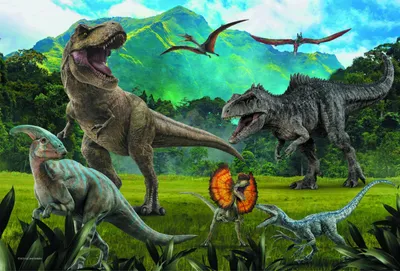 Produktbild von Trefl 16441, 100 Stück(e), Dinosaurier, 5 Jahr(e)