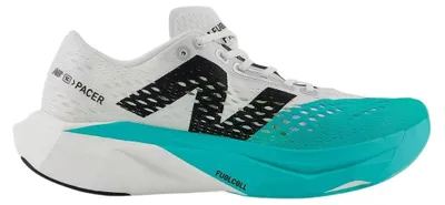 Immagine prodotto di Scarpa da corsa da donna New Balance FuelCell SuperComp Pacer V2, taglia 38, colore bianco/cyber