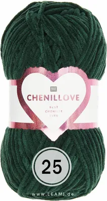 Produktbild von Creative Chenillove Rico Chenille (100g/110m) 25 tanne