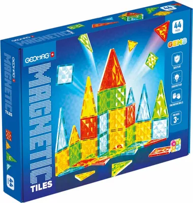 Produktbild von GEOMAG|Invento Geomag Magnetic Tiles, 44 Stk.