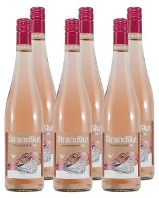 Produktbild von Strandgut Weinschorle Rosé (6 x 0,75L)