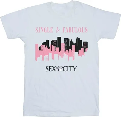 Produktbild von And The City - "Happy Galentine's Day" T-Shirt für Damen BI46236 (5XL) (Weiß)