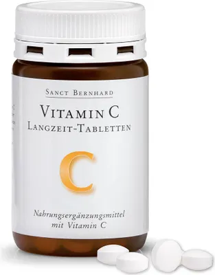 Produktbild von Sanct Bernhard Vitamin C Langzeit - 120 Tabletten