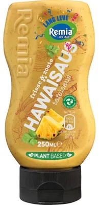 Produktbild von Remia Hawaïsaus 250 ml – Fruchtig-exotische Sauce mit Ananas & Paprika