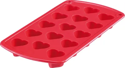 Immagine prodotto di Stampo in silicone Westmark per cioccolatini a forma di cuore, colore rosso, modello 30212260