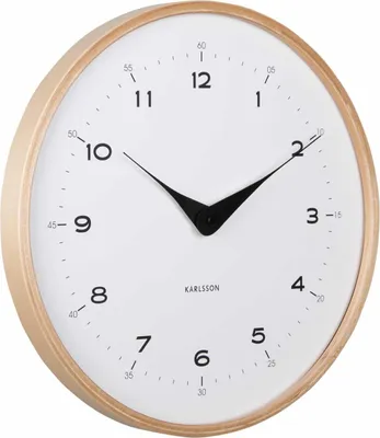 Image de Karlsson - Horloge murale Osado Dome - Blanc