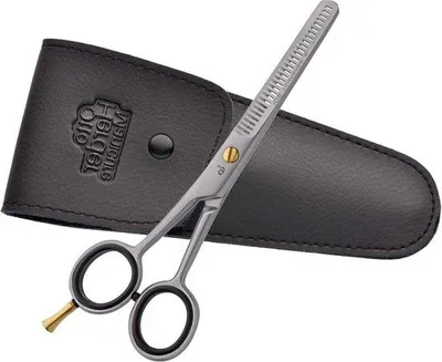 Produktbild von Famanu Ausdünnschere - 6 Zoll - 165 cm - Edelstahl - Friseurschere - Haarschere - Für das Ausdünnen von Haaren