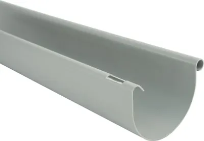 Produktbild von Marley Dachrinne NW 150 mm, 2 m, halbrund, grau