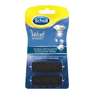 Immagine prodotto di Scholl Velvet Express Pedi Extra Hard Skin Remover Rulli di ricambio