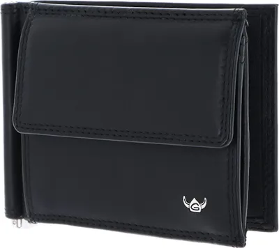 Produktbild von Golden Head Geldklammer Geldbörse Polo RFID Protect Money Clip Billfold Wallet Black schwarz