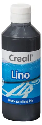Image de Peinture pour linogravure Creall, noire, 250 ml