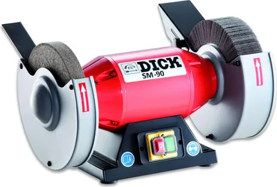Immagine prodotto di F. DICK Lamellenschleifmaschine SM-90 (Balliger Schliff, Filzpolierscheibe)