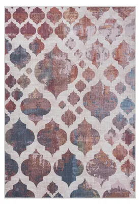 Obrázek produktu pro MY-RUG Omyvatelný koberec "Nile" 160x230cm, barevný, pro vnitřní i venkovní použití, pratelný v pračce do 30 stupňů