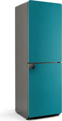 Zdjęcie produktu dla Kolor turkusowy - Osłona magnetyczna na lodówkę - Folia dekoracyjna magnetyczna do kuchni - Magnes na lodówkę deco - Samoprzylepna tablica magnetyczna - Folia magnetyczna na drzwi lodówki - 60x180 cm