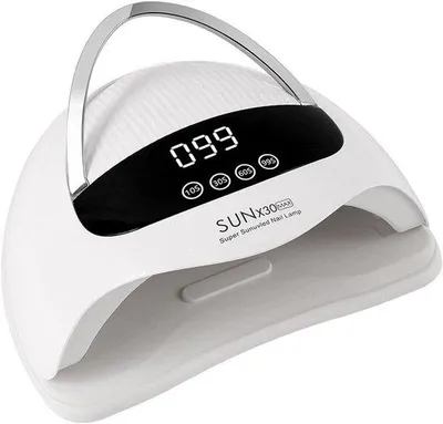 Produktbild von UV-Lampe für Gelnägel, 90 LEDs, schnelle Aushärtung, LCD-Display und Timer, professionelle Nagelampen für den Heimgebrauch, ideal für Maniküre