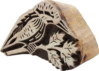 Produktbild von Stempel aus Holz - Vogel 02 - 6 cm - Holzstempel