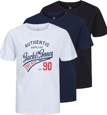 Produktbild von Jack & Jones Junior T-Shirt Ethan T-Shirt Mix 3 Pack