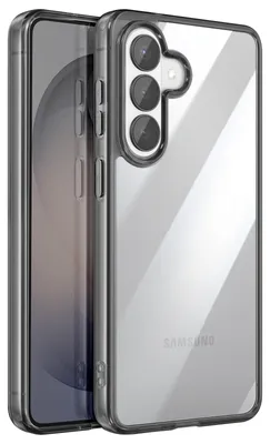Produktbild von Avizar, Stoßfeste Hybrid Hülle mit Kameraschutz für Galaxy S26, Schwarz