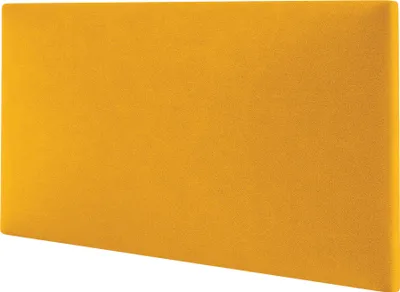 Immagine prodotto di STEGU Effetto velluto Pannello imbottito Testiera Giallo 60x30 cm