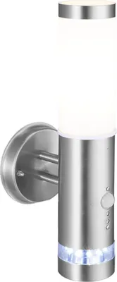 Immagine prodotto di applique da esterno in acciaio inox con rilevatore di movimento Bole, G96131/82 Brilliant