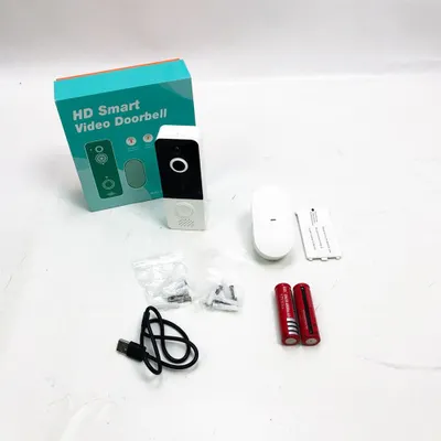 Produktbild von 【2022 este Version】Türklingel mit Kamera, Bextgoo 1080P HD Klingel mit Kamera mit Gong, Bewegungserkennung, Weitwinkel, Zwei-Wege-Audio, IP66 Wasserdicht, Cloud-Speicher