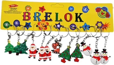 Obrázok produktu pre Slávnostný Prívesok Na Kľúče 12Ks