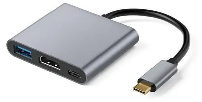 Produktbild von USB-C 3in1 Hub, USB-C zu USB 3.0 + HDMI 4K@60Hz + USB-C PD