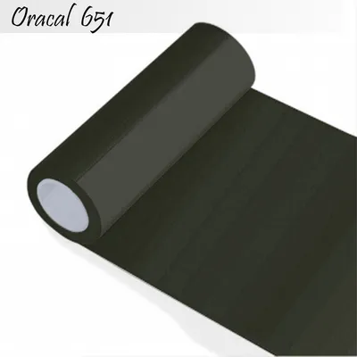 Produktbild von Oracal 651 - Orafol glänzend - glanz - für Küchenschränke und Dekoration Folie 5m (Laufmeter) - 31,5 cm Folienhöhe - 80-braun + GRATIS ein Schmetterlingsset W400 von Indigos UG