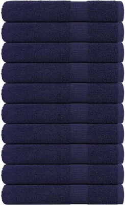 Produktbild von Saunatücher FROGN 10 Stk. Marineblau 80x200 cm 360 g/m²