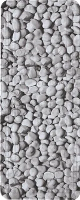 Produktbild von Kleine Wolke Wanneneinlage STEPSTONE Grau 36 x 92 cm