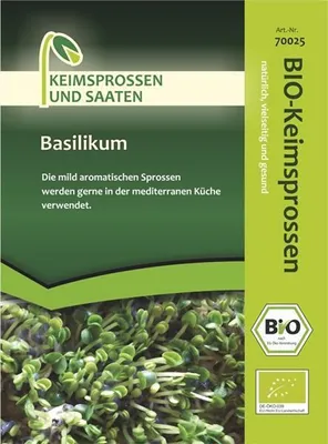 Produktbild von Keimsprossen Basilikum
