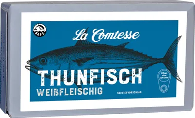 Produktbild von Thunfilets in Oliven-Öl, weißfleischig, 115 g