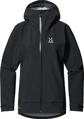 Produktbild von Haglöfs Damen Front Proof Regenjacke TRUE BLACK S