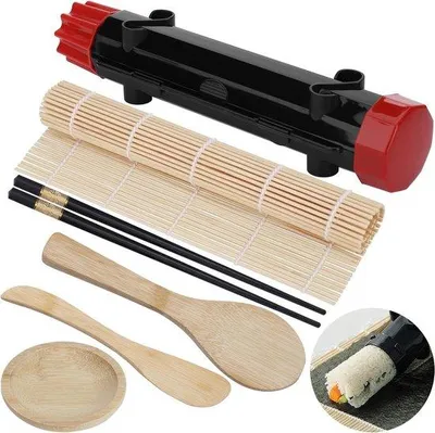 Obrázok produktu pre Sada na prípravu sushi pre začiatočníkov aj profesionálov, príslušenstvo na domáce sushi