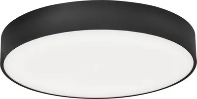 Produktbild von Nova Luce SOTTO LED Deckenleuchte Schwarz 40W Steuerbare Lichtfarbe 11,5x46cm dimmbar 9756722