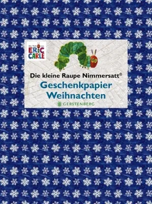 Produktbild von Die kleine Raupe Nimmersatt - Geschenkpapier-Heft Weihnachten
