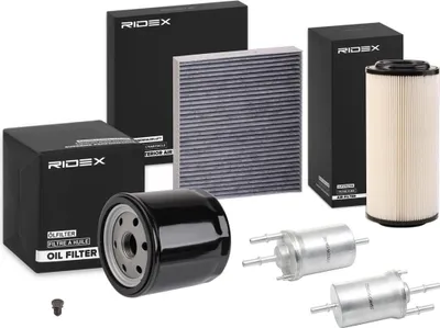 Produktbild von RIDEX Filterset Inspektionspaket Filtersatz für AUDI A2 (8Z0)